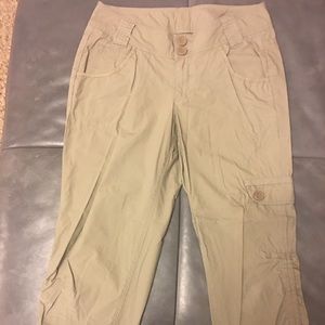 Women’s DKNY Active Tan Cargo Pants